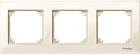 Рамка универсальная Schneider Electric Merten M-Plan 3-м. бежевый